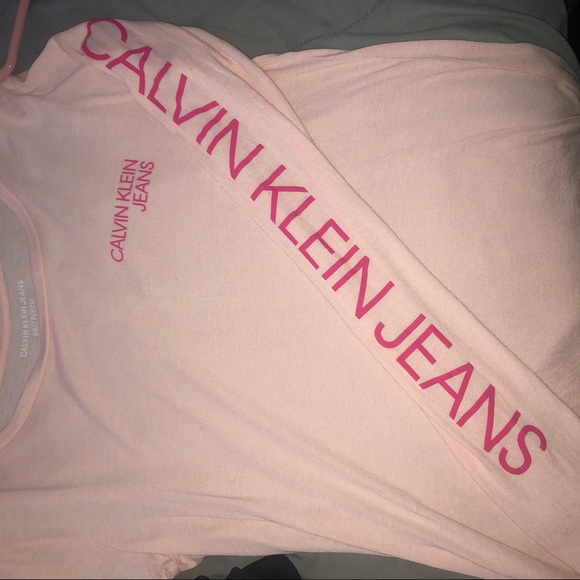Calvin Klein Pink Long Sleeve - Picture 1 of 2
